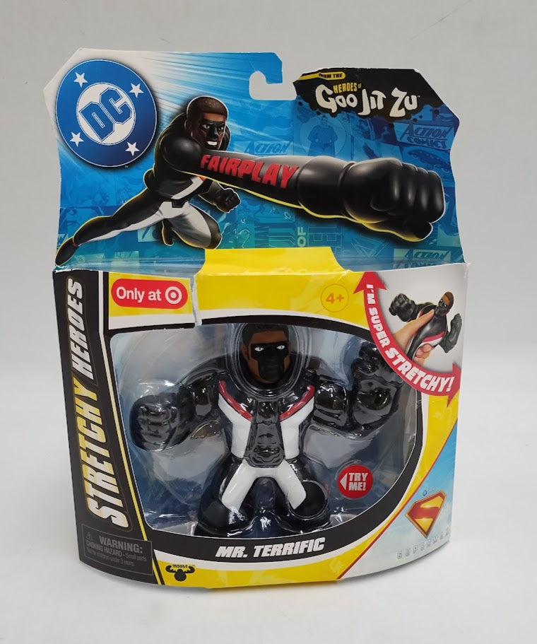 Goo Jit Zu DC Stretchy Hero Pack - Mr. Terrific Action Figure SEE DETAILS