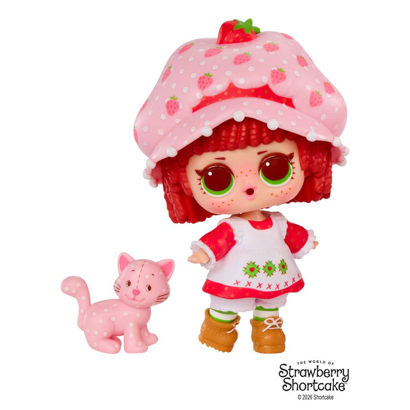 L.O.L. Surprise! Loves Strawberry Shortcake Tots with Scented Dolls, Pets, Strawberry House Playset