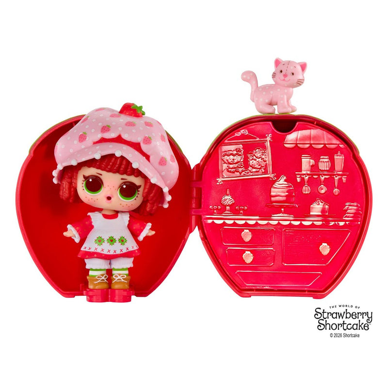L.O.L. Surprise! Loves Strawberry Shortcake Tots with Scented Dolls, Pets, Strawberry House Playset