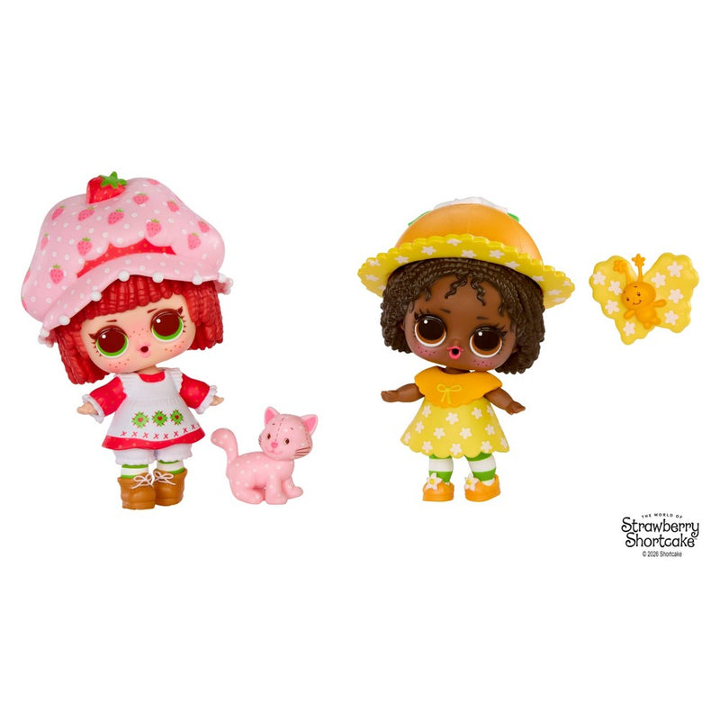 L.O.L. Surprise! Loves Strawberry Shortcake Tots with Scented Dolls, Pets, Strawberry House Playset