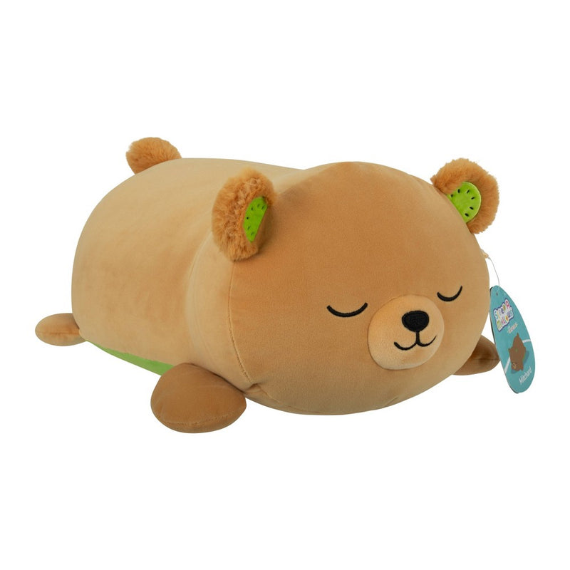 Squishmallows 8" Weighted Kiwi Bear Sleepamallow Stuffed Animal