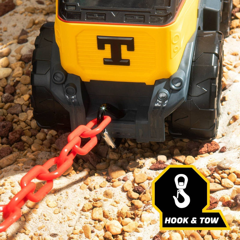 Tonka Next Gen Mighty Dump Truck: Indoor/Outdoor Creative Thinking Construction Toy Vehicle, Plastic & Zinc Alloy
