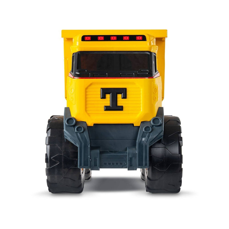 Tonka Next Gen Mighty Dump Truck: Indoor/Outdoor Creative Thinking Construction Toy Vehicle, Plastic & Zinc Alloy