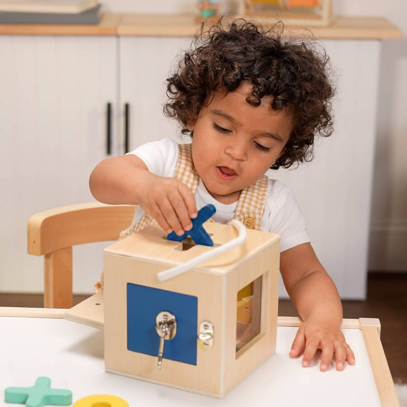 KiwiCo Sort & Solve Wooden Toy Activity Play Center 12m+ - 6pc