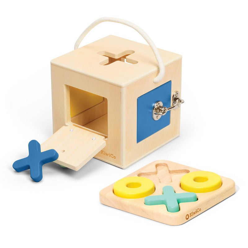 KiwiCo Sort & Solve Wooden Toy Activity Play Center 12m+ - 6pc