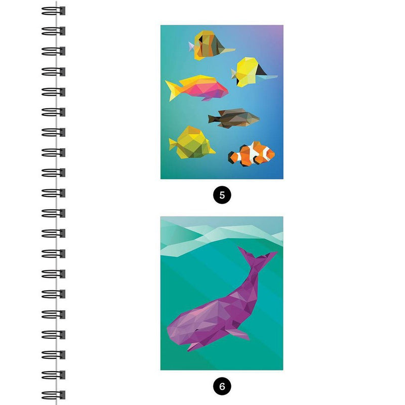 Brain Games - Sticker by Letter: Ocean Fun (Sticker Puzzles)