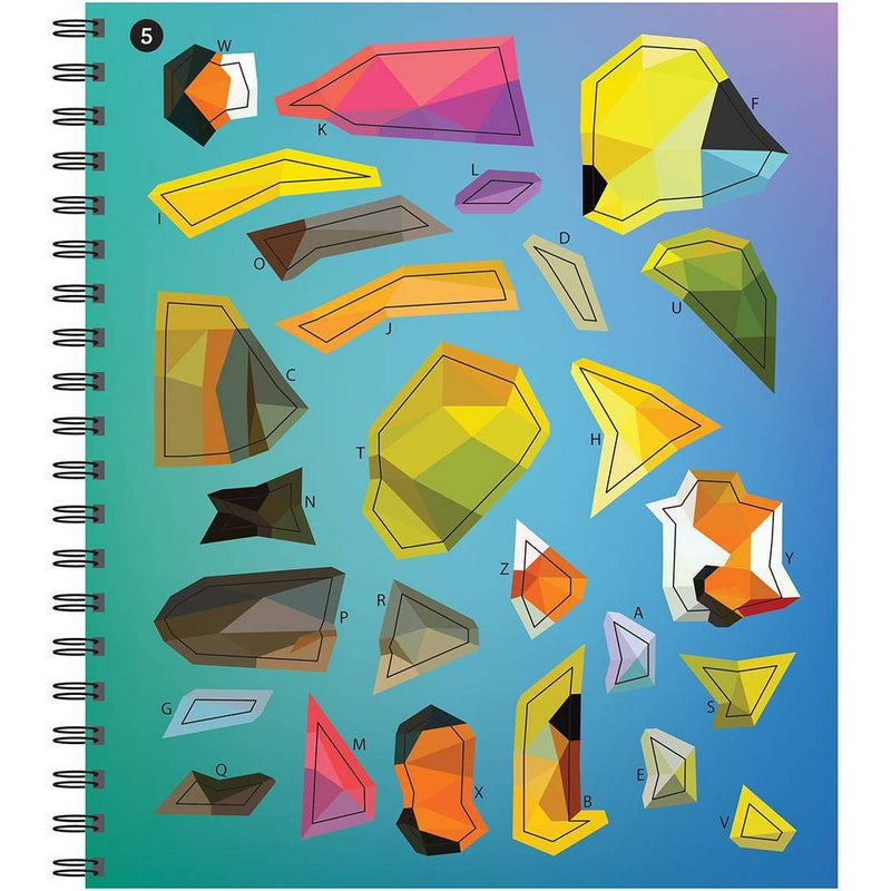 Brain Games - Sticker by Letter: Ocean Fun (Sticker Puzzles)