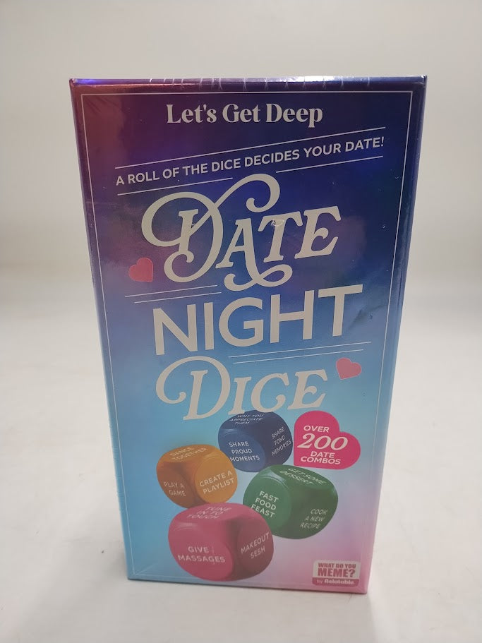 Date Night Dice Game by What Do You Meme?: Creativity Card Party for 2 Players