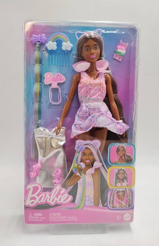 Barbie Fun and Fancy 11" Doll and Accessories, Brunette Fashion Doll