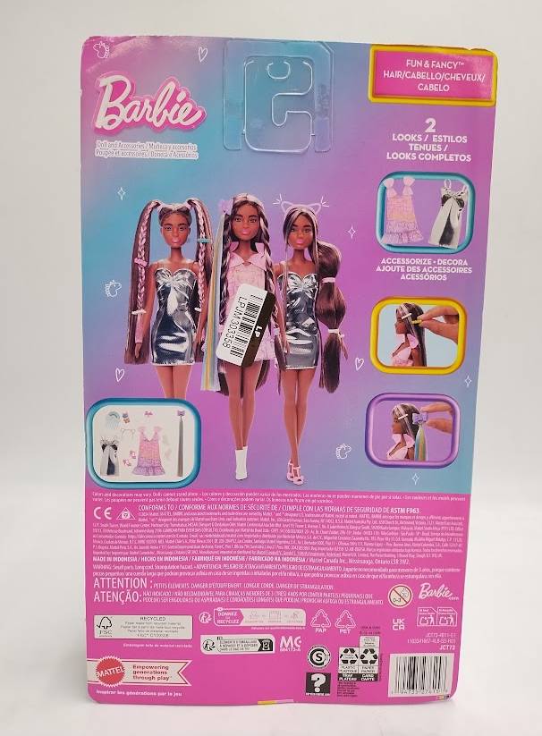 Barbie Fun and Fancy 11" Doll and Accessories, Brunette Fashion Doll