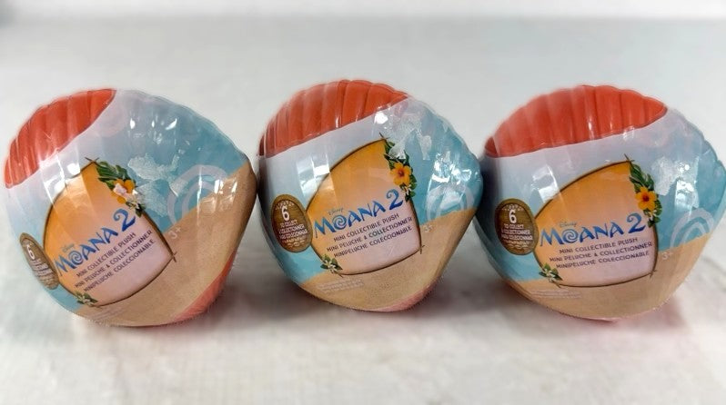 3 PACK!!!! Disney Moana 2 Mini Collectible Plush