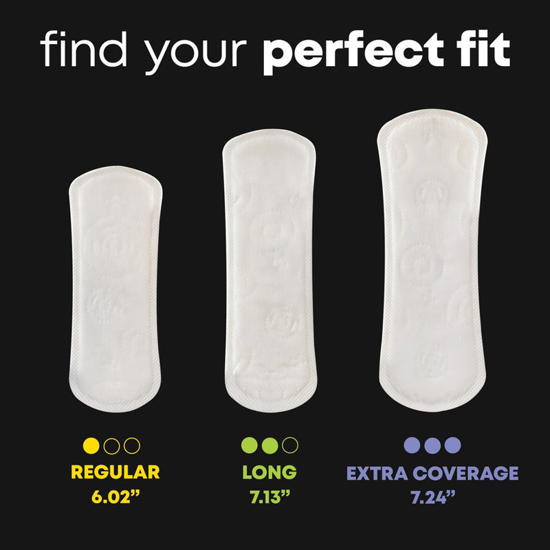 U by Kotex Clean & Secure Liner - Light Absorbency - Long Length - 126ct