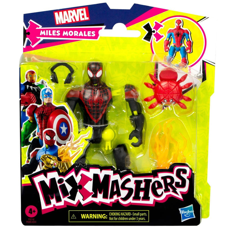 Spider-Man Mix Mashers Marvel Miles Morales Action Figure