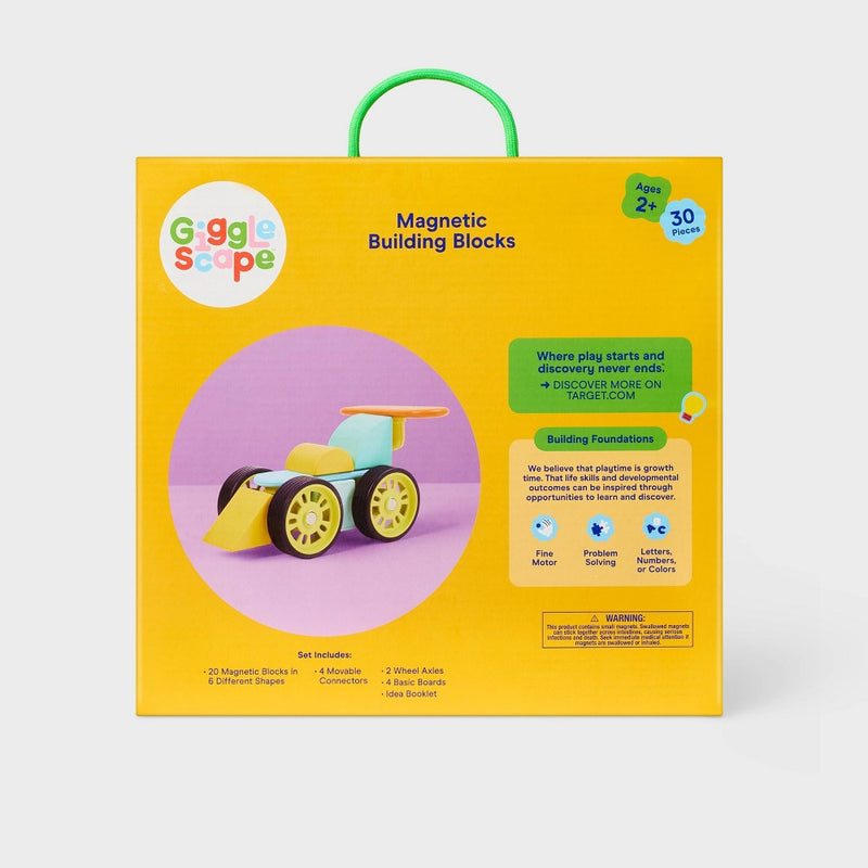 Mag Building Blocks Set - 30pc - Gigglescape
