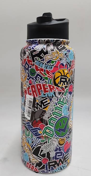 Overtime Elite 30oz Pro HYDR8 Water Bottle - Mash Up READ DESCRIPTION