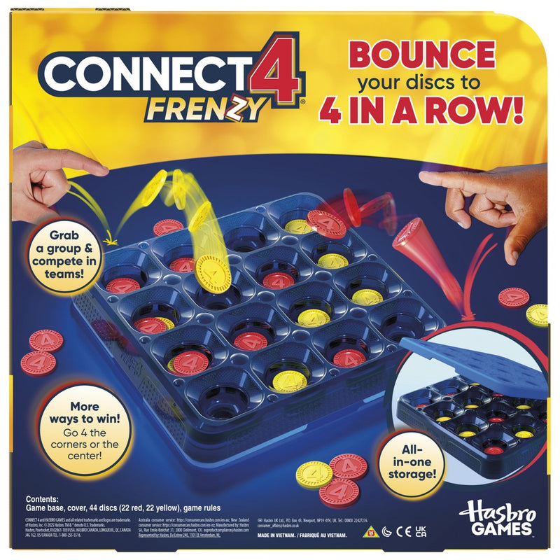 Hasbro Connect 4 Frenzy Board Game