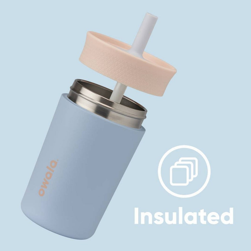 Owala 12oz Kids' Stainless Steel Straw Tumbler - Day Dreams