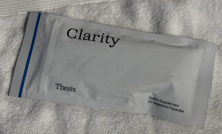 Thesis Clarity, Nootropic Supplement 50 Capsules 11/2027