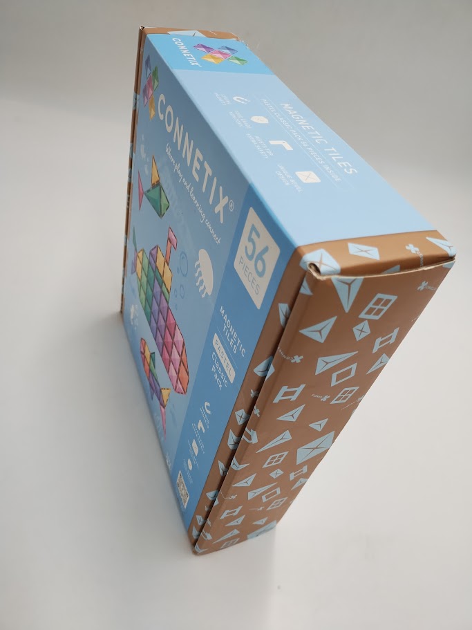CONNETIX Magnetic Tiles Pastel Classic Pack 56pc