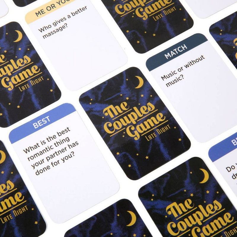 The Couples Game Late Night Card Game