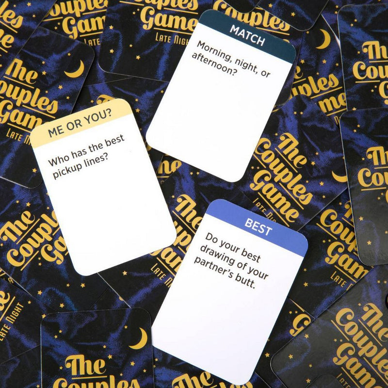 The Couples Game Late Night Card Game