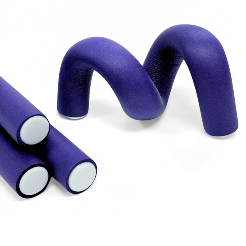 Annie International Soft Twist Hair Rollers - 10ct - Purple