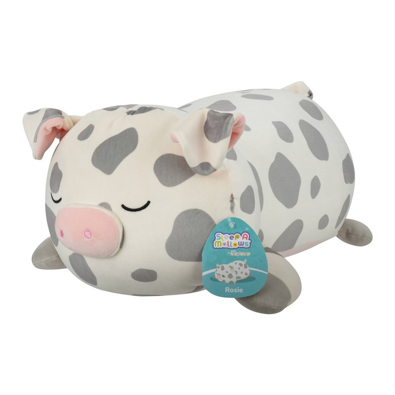 Squishmallows 18" Jumbo Rosie Spotted Pig Sleepamallow Stuffed Animal