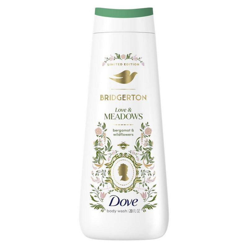 Dove Beauty Limited Edition Bridgerton Body Wash - Love & Meadows - Bergamot & Wildflowers Scent - 20oz