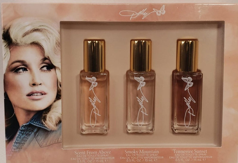 Dolly Parton Perfume Fragrance Scent from Above Smoky Mountain Gift Set