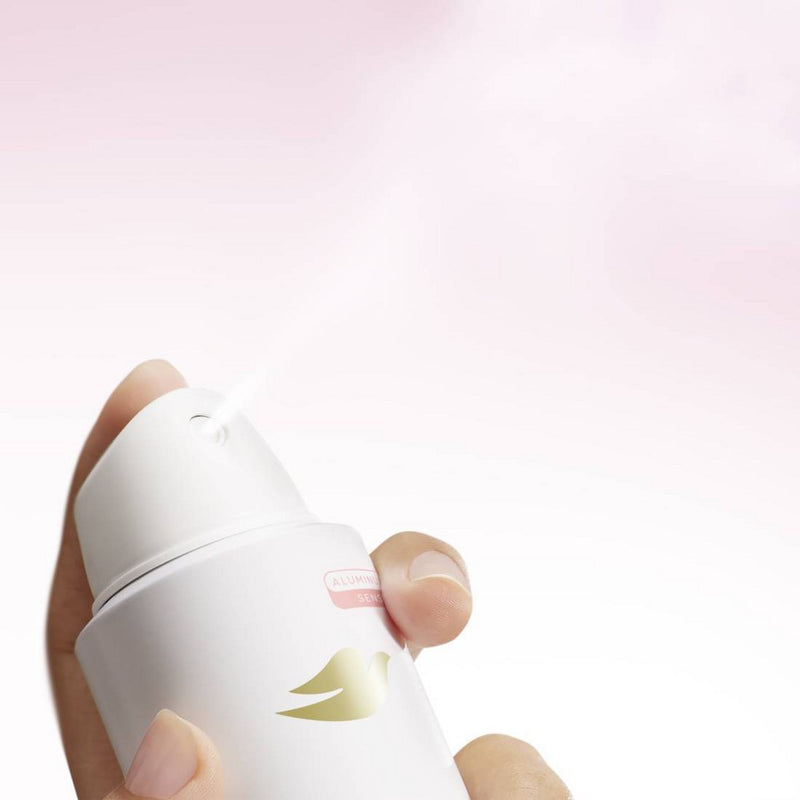Dove Beauty Whole Body Deodorant Spray Raspberry & Rose Cooling - Aluminum-Free 4oz