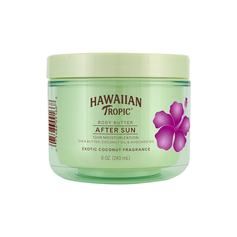 Hawaiian Tropic Exotic Coconut Aftersun Body Butter - 8oz