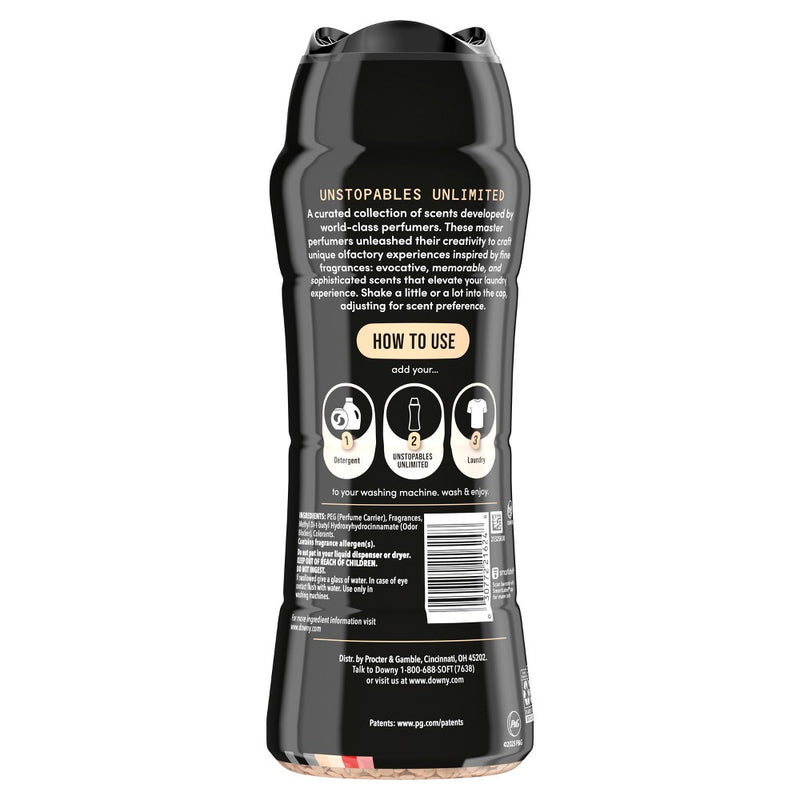 Downy Unstopables Unlimited Scent Booster Beads Laundry Additives - Rose Honey Oakmoss - 21.1oz