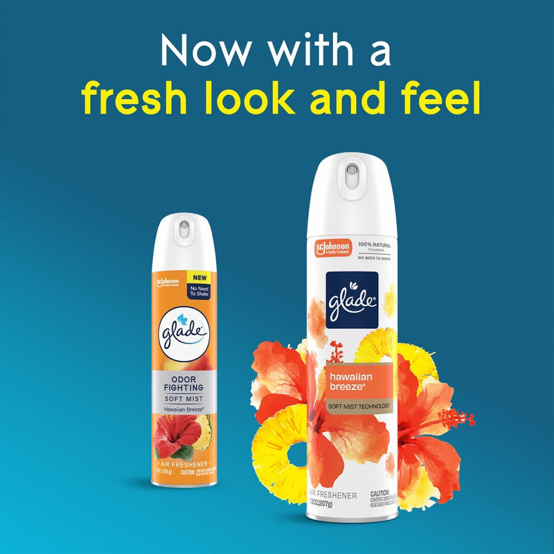 Glade Aerosol Air Fresheners - Hawaiian Breeze - 7.3oz