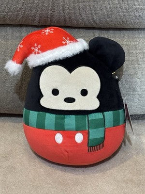 Squishmallows 8" Disney Holiday Winter Mickey Mouse Little Plush