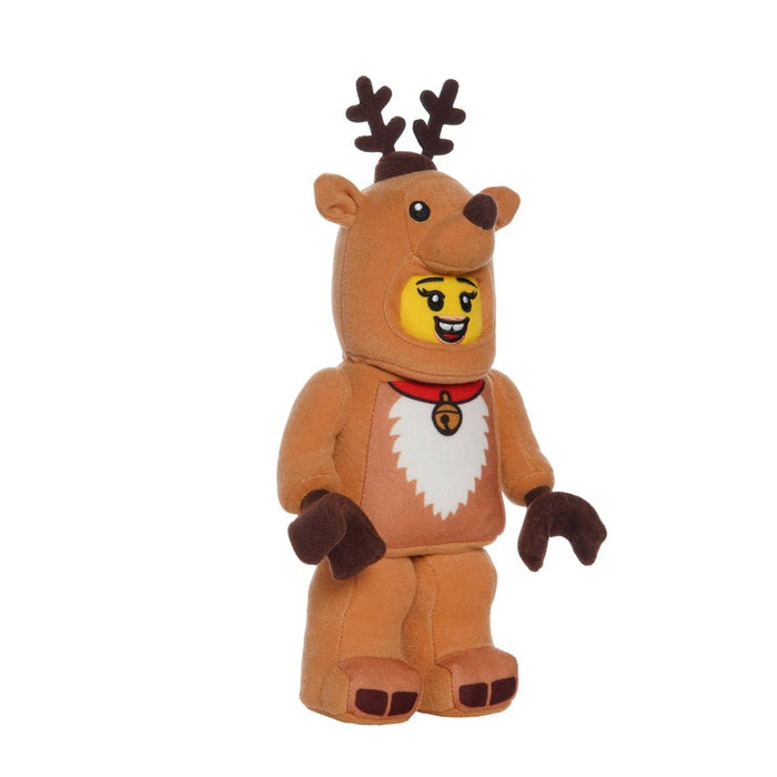 LEGO Minifigure Reindeer Costume Girl 10" Plush Character 5009322