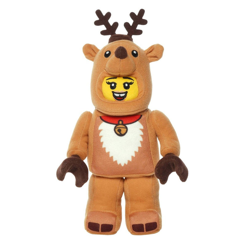 LEGO Minifigure Reindeer Costume Girl 10" Plush Character 5009322