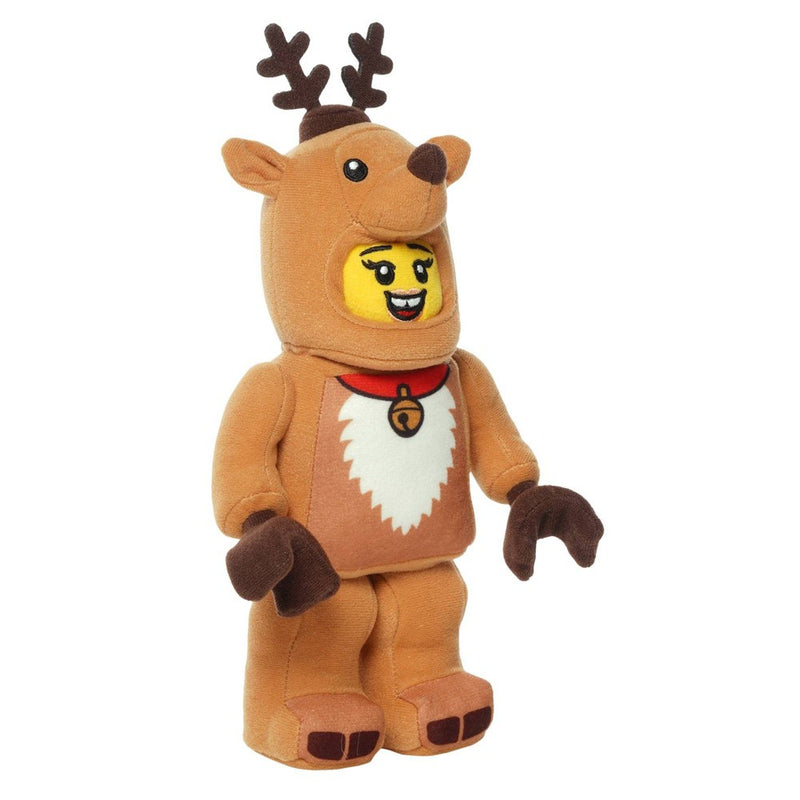 LEGO Minifigure Reindeer Costume Girl 10" Plush Character 5009322
