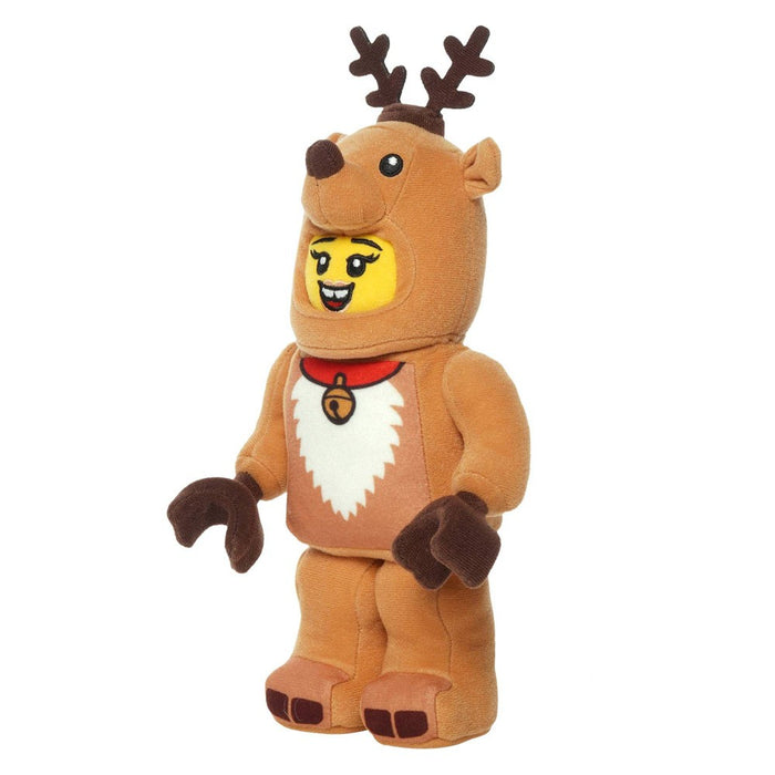 LEGO Minifigure Reindeer Costume Girl 10" Plush Character 5009322