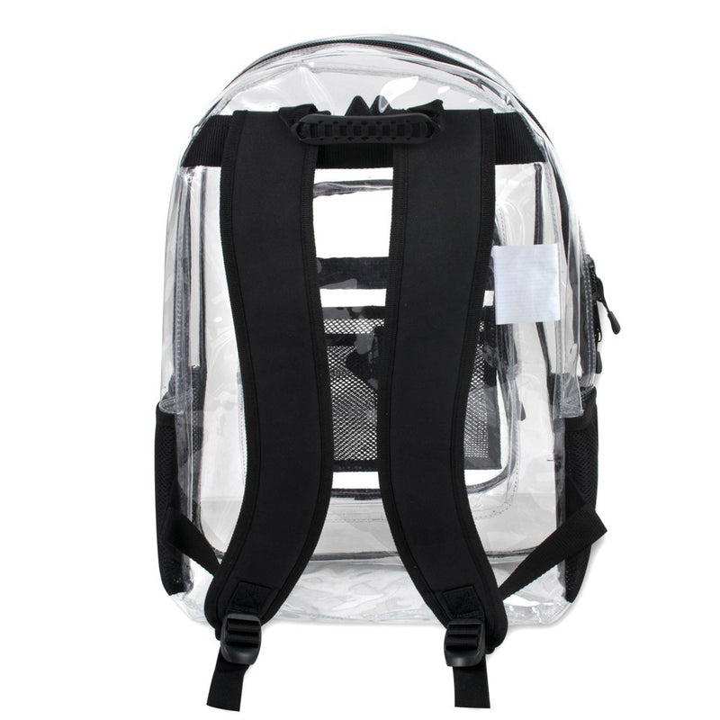 Trailmaker Deluxe 18" Backpack - Clear: PVC Vinyl, Middle & High School