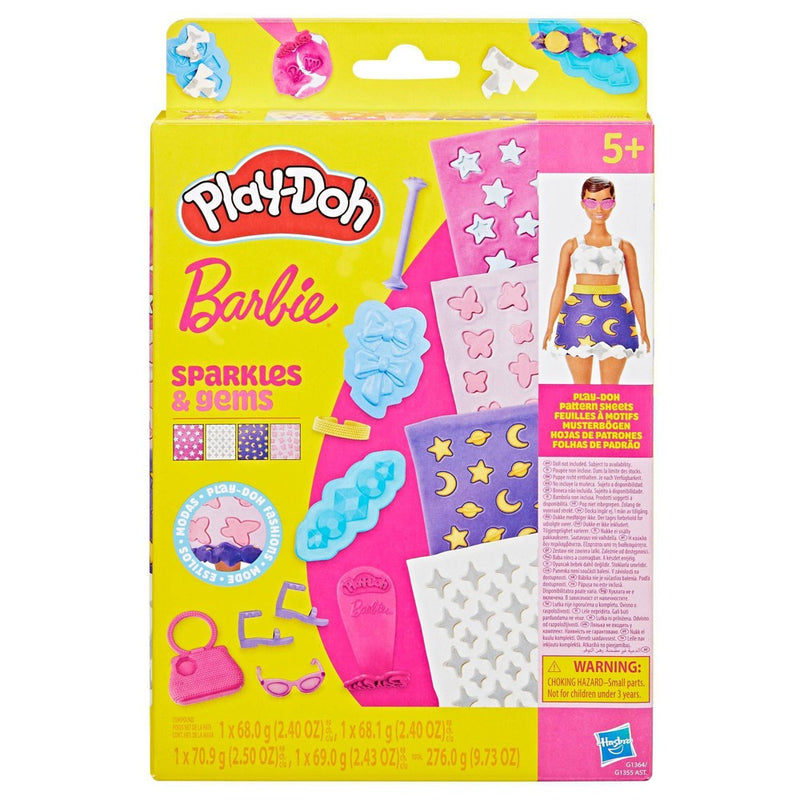 Play-Doh Barbie Sparkles and Gems Pattern Pack