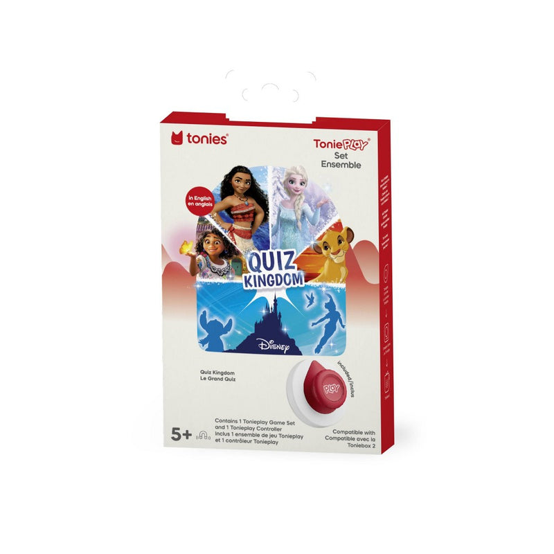 tonies Tonieplay Set Disney Quiz Kingdom Trivia Game *ADD 3 TO YOUR CART & 1 IS FREE!*