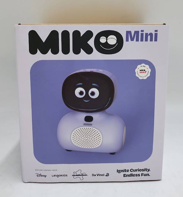 Miko Mini: The Voice First AI Learning Coach - Purple