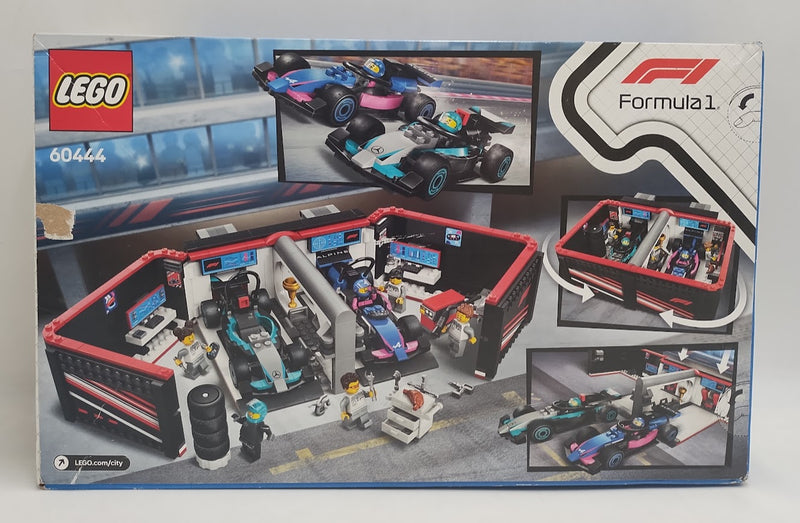 LEGO City F1 Garage & Mercedes-AMG & Alpine Cars 60444 SEE DETAILS