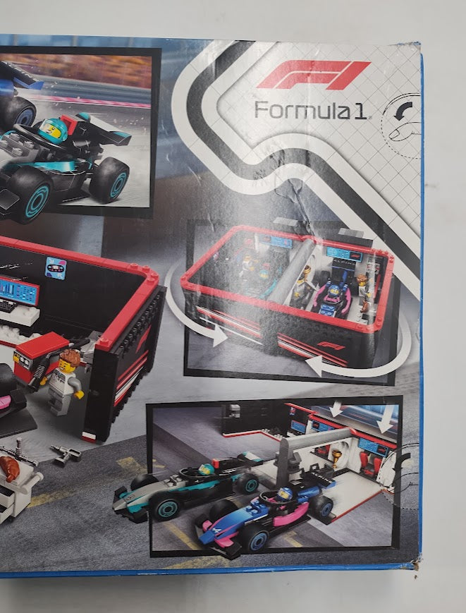 LEGO City F1 Garage & Mercedes-AMG & Alpine Cars 60444 SEE DETAILS