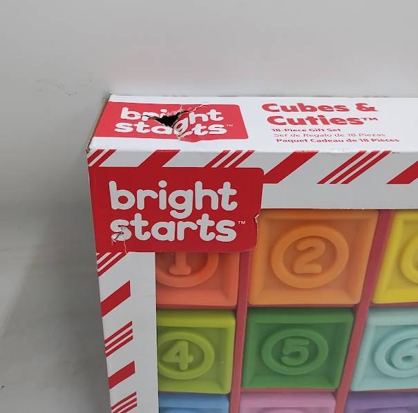 Bright Starts Block and Buddies Holiday Baby Toy Gift Set - 18pc SEE DETAILS