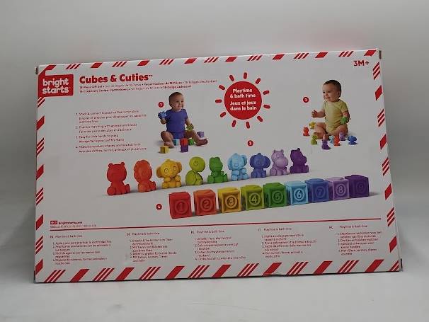 Bright Starts Block and Buddies Holiday Baby Toy Gift Set - 18pc SEE DETAILS