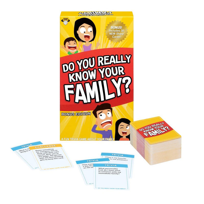 Do You Really Know Your Family Game - Bonus Edition