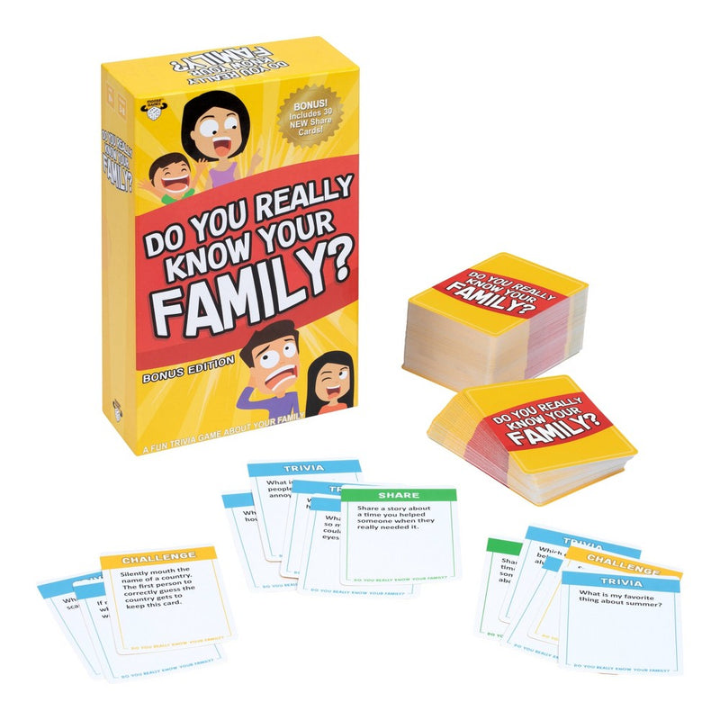 Do You Really Know Your Family Game - Bonus Edition