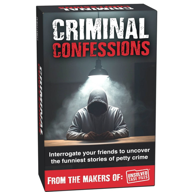 Unsolved Case Files: Criminal Confessions Card Game