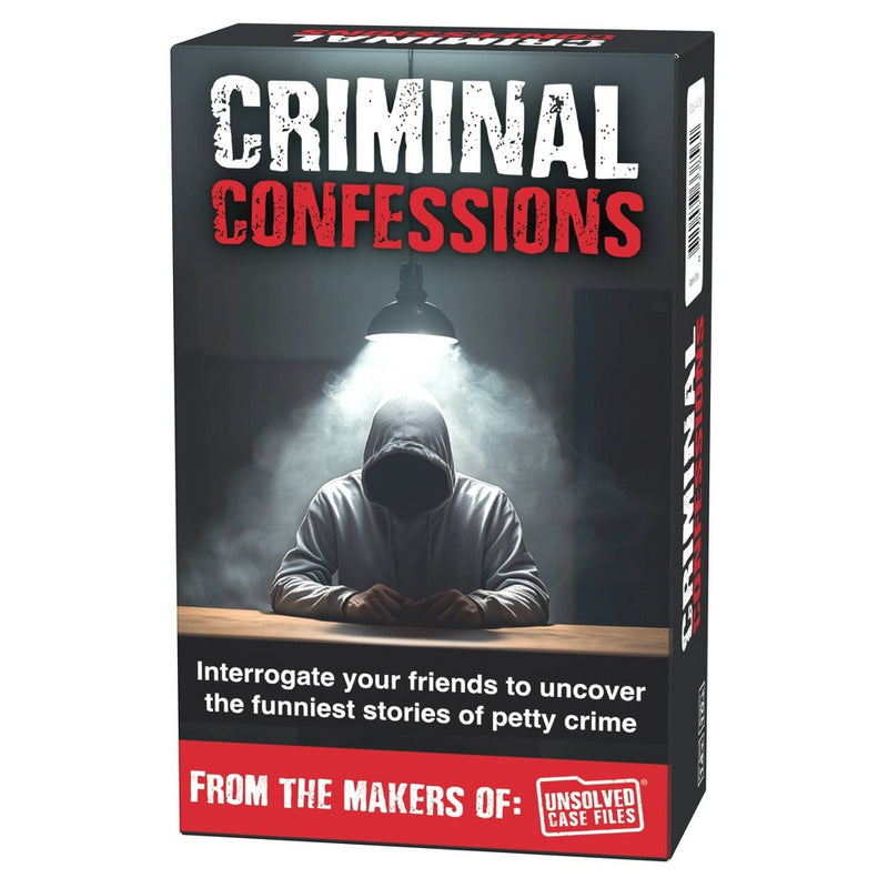 Unsolved Case Files: Criminal Confessions Card Game